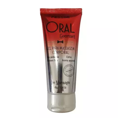 Gel Comestível Oral Gourmet 35ml Pessini