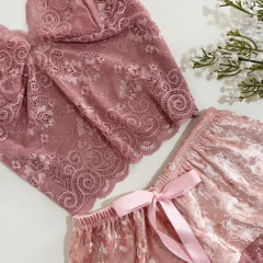 baby doll em veludo - comprar online