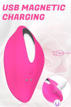 Vibrador de Calcinha com Controle Remoto - estimulador de clitóris - recarregável via USB - À Pascarelli