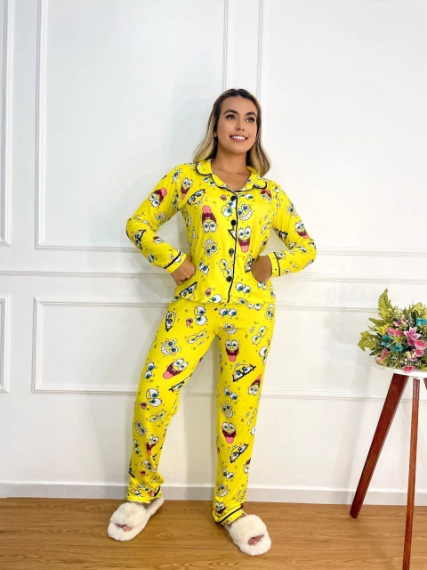 Pijama Americano Bob esponja