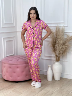 Pijama Americano longo ursinho Puff