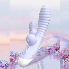 Vibrador com Estimulador Rabbit