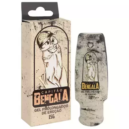 Prolongador De Ereção Capitão Bengala 15g Sexy Fantasy