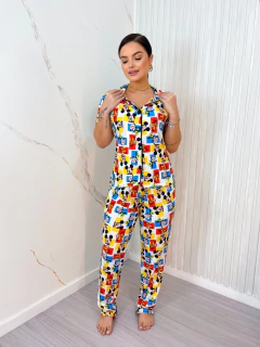 Pijama americano na internet