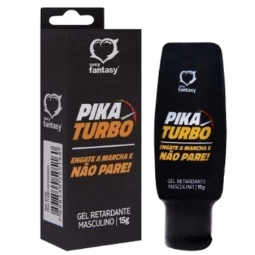 Gel Retardante Pika Turbo 15g Sexy Fantasy