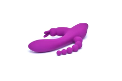 Vibrador Triple Rabbit - Recarga via USB