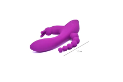 Imagem do Vibrador Triple Rabbit - Recarga via USB