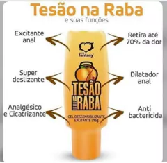 Tesão na raba DESSENSIBILIZANTE ANAL - comprar online