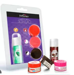 Kit Sedução 4x1 Hot Flowers