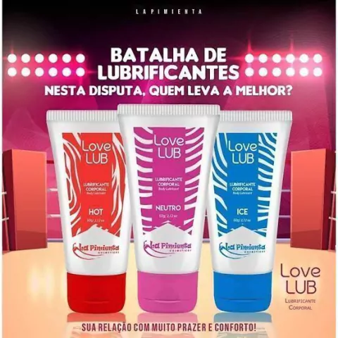 Lubrificante Íntimo Love Lub 60g La Pimienta