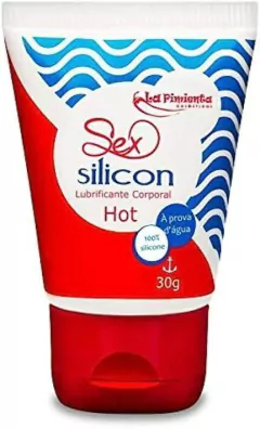 Gel Lubrificante Corporal Aqua Silicon 30g La Pimienta - comprar online