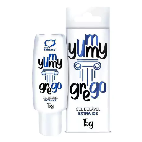 Gel Térmico Yummy Grego Extra Ice 15ml Sexy Fantasy