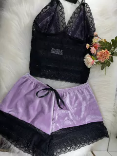 baby doll em veludo - comprar online