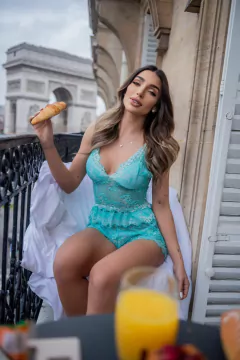 Imagem do Baby doll em renda