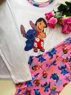 Pijama de calça sticth - comprar online