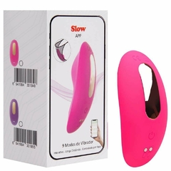 VIBRADOR DE CALCINHA VIA APP 9 MODOS SLOW - loja online