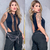 Body Jordan PRETO Poliamida com Tule Estilo Gringa Moda Blogueira Balada Festival - comprar online