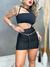 Cinto Strass Pedrinhas PRETO Moda Blogueira Estilo Gringa Balada Festival - comprar online