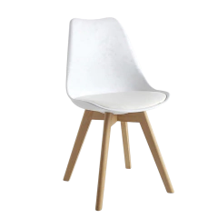 Silla Nórdica Plus Madera Reforzada c/ Almohadón Tapizado - tienda online
