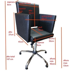 COMBO Lavacabezas CHAMP ECONO + Sillón NOVO ADULTO