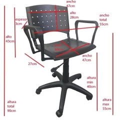 Silla De Corte PVC - comprar online