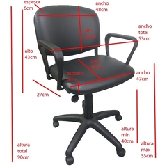 Silla De Corte Ecocuero - comprar online