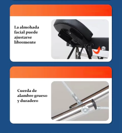 Camilla x 70 Acero Inoxidable Regulable - tienda online