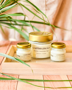 Vela de Capim-Limão 140g
