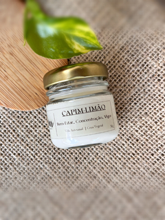 Mini Vela Capim-limão 30g - comprar online