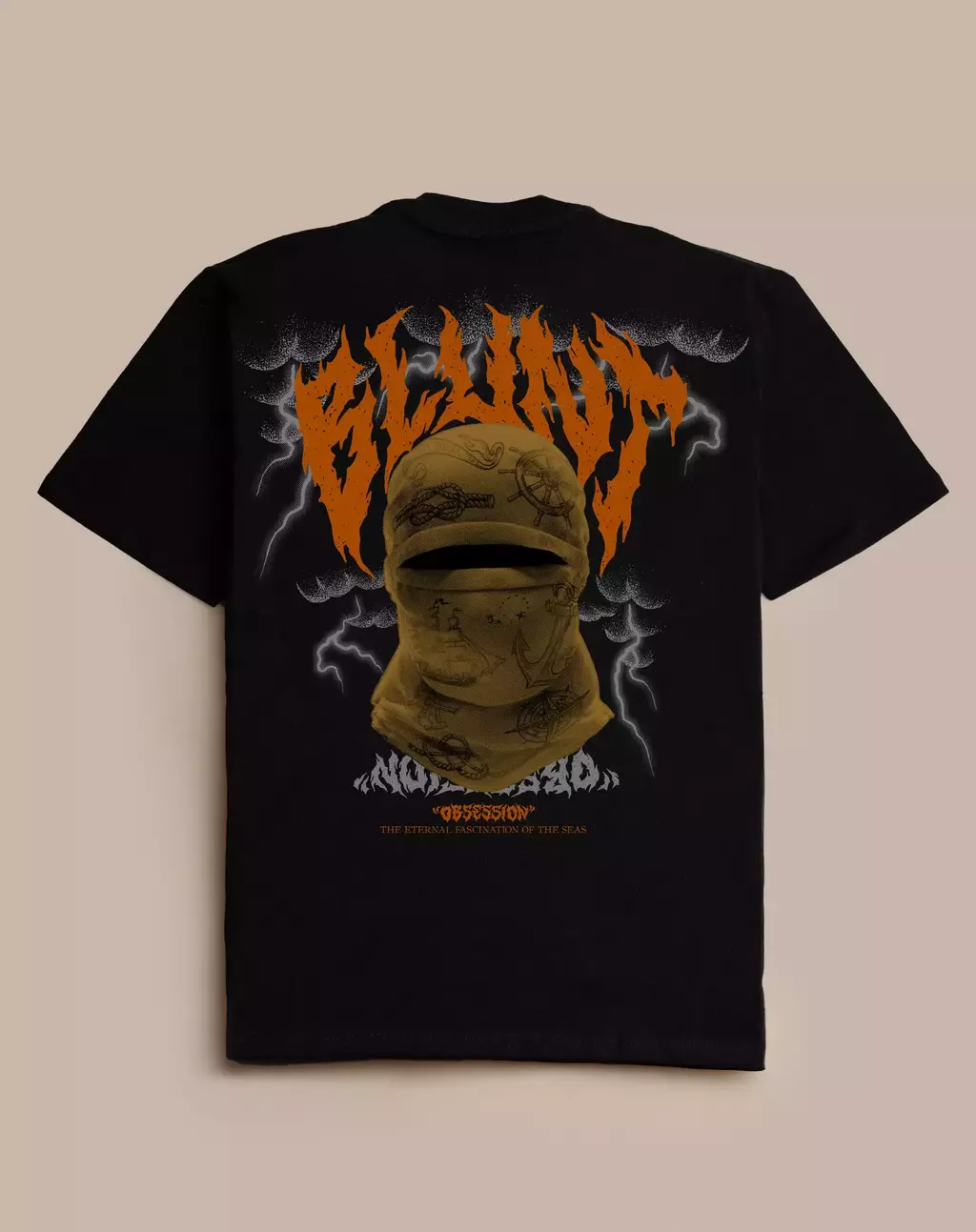 Camiseta Blunt Oversized Obsession - Preto