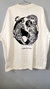 Camiseta Oversized Chronic "Tigre eo Dragão - Yin Yang " Bege (LINHA PRO) - Dz store - Roupas StreetWear