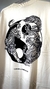 Camiseta Oversized Chronic "Tigre eo Dragão - Yin Yang " Bege (LINHA PRO) - loja online