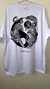 Camiseta Oversized Chronic "Tigre eo Dragão - Yin Yang " Cinza (LINHA PRO) - Dz store - Roupas StreetWear