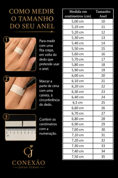 Anel Coração Côncavo Cravejado (Prata 925 Banhado em Ouro 18k) na internet