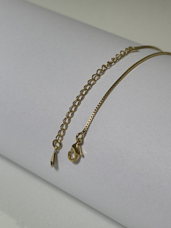 Corrente Veneziana 45 cm Banhada em Ouro 18K (Semijoia) na internet