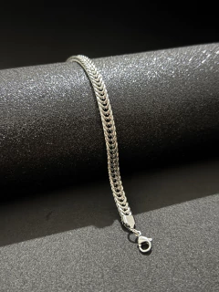 Pulseira Grumet Grossa 21cm Ref.: 166819 (Aço Inox) - comprar online