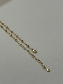 Colar de Bolinha Ouro (Semijoia) 45cm - comprar online