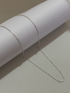 Corrente Cartier Elos Pequenos 45cm (Prata 925)