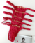 Calcinha Personalizável Tule Vermelho na internet