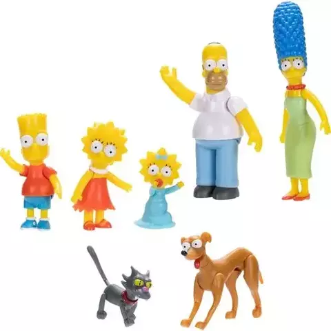 Pack de figuras de acción - Los Simpsons