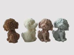 MOLDE PERRITO PELUDO en internet