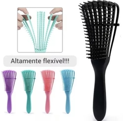 Kit 12pç Escova Pente Polvo Cabelo Desembarçador Preço Atacado na internet