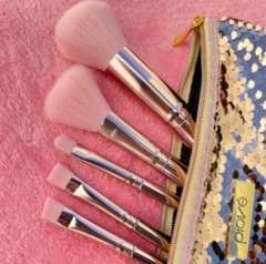 Kit 5 Pincéis com Bolsa Glitter Box C/12pçs - comprar online
