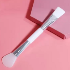 Pincel Com 2 lado De Máscara Facial De Silicone Branco Box C/12pçs - comprar online