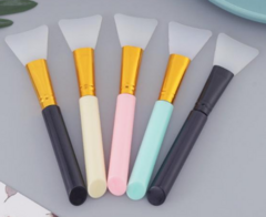Pincel Silicone para Máscara Fácil 1 Lado Box c/12pçs