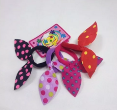 KiT C/ 72 Elástico de Cabelo feminino Xuxinha Colorido Flor na internet