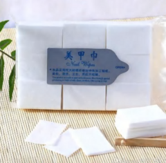 Pacote Algodão Prensado para Limpeza Unhas Manicure Box c/12pçs