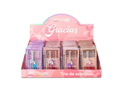 Sp322 Paleta de Sombras Gracias SpColors Box C/24pçs