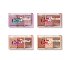 Sp322 Paleta de Sombras Gracias SpColors Box C/24pçs na internet
