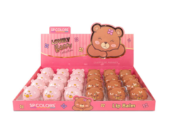 Sp275 Lip Balm Lovely Bear SpColors Box C/24pçs